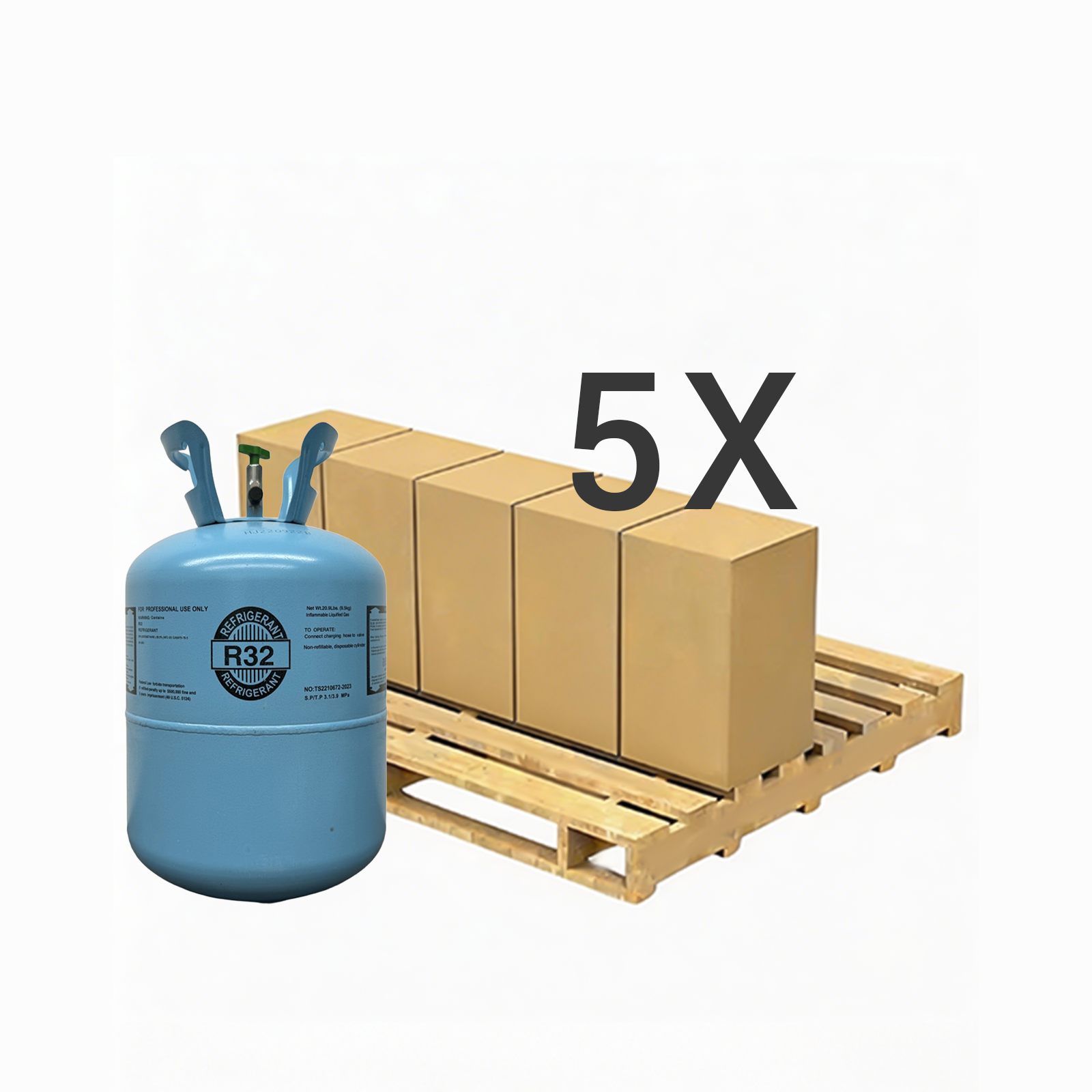 20.9LB R32 (R-32) Refrigerant Gas